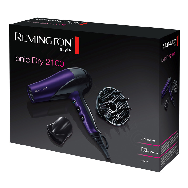 Remington Fén na vlasy D3090 Ionic Dry 2100