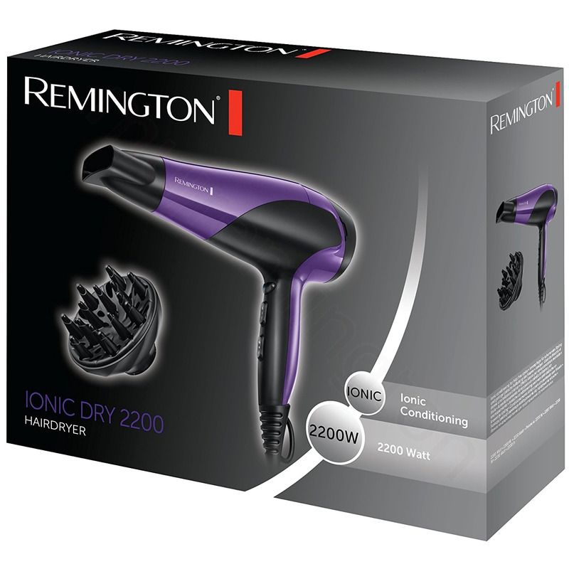 Remington Fén na vlasy D3190 Ionic Dry