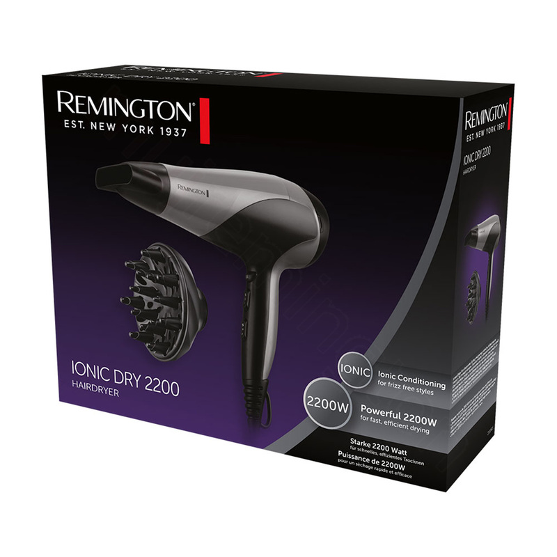 Remington Fén na vlasy D3190S Ionic Dry 2200