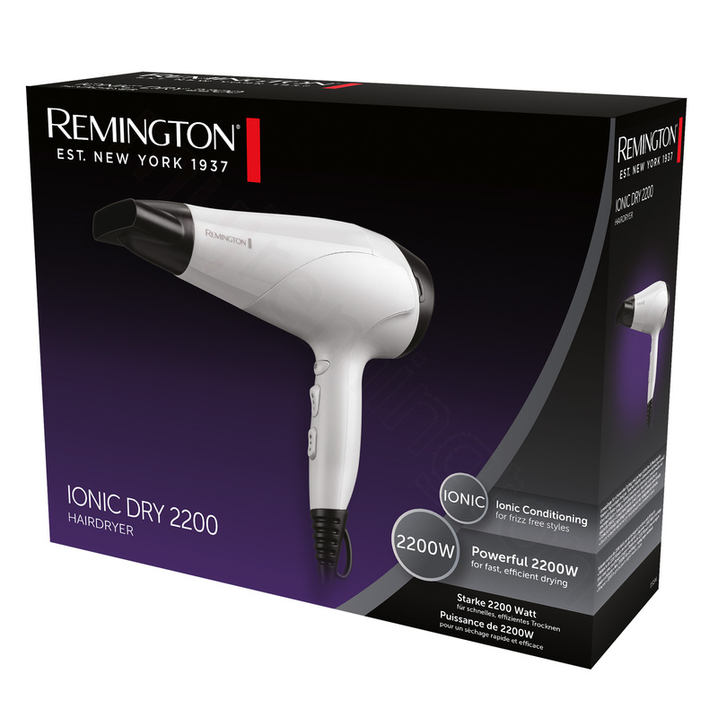 Remington Fén na vlasy D3194 Ionic Dry 2200