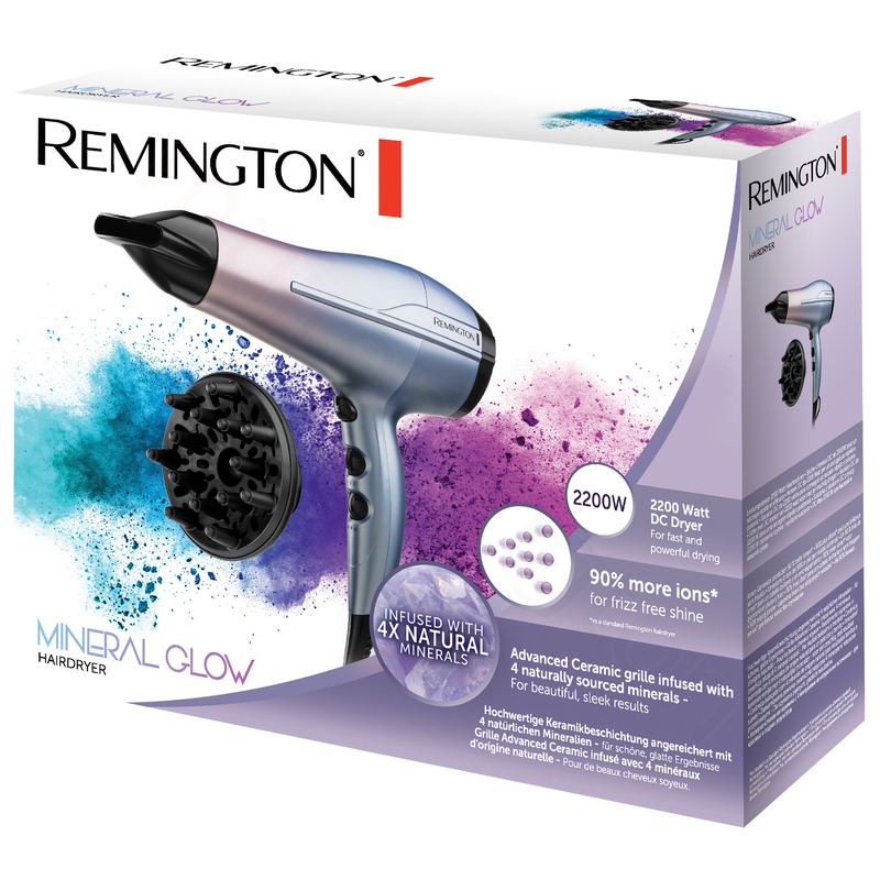 Remington Fén na vlasy D5408 Mineral Glow
