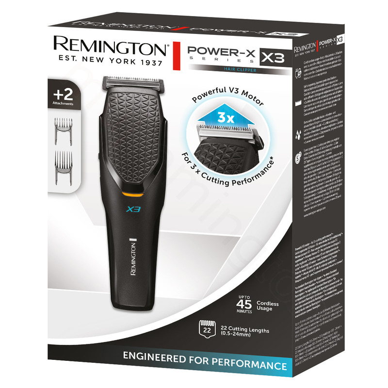 Remington Zastřihovač vlasů X3 Power-X Series HC3000
